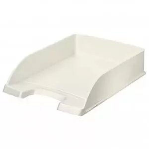 Image of Leitz WOW Letter Tray A4 - Pearl White - Outer carton of 5