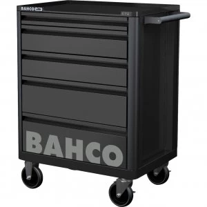 Image of Bahco 5 Drawer Tool Roller Cabinet Black