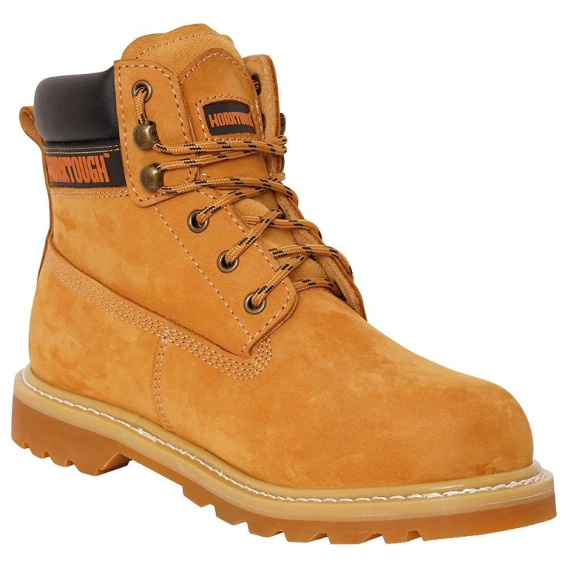 Image of Worktough Unisex Adults Safety Steel Toe Cap Boot Honey unisex 8 (42)