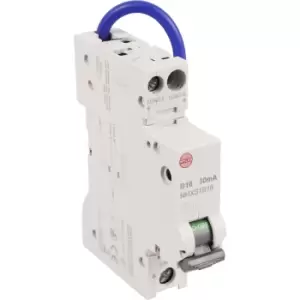 Image of Wylex Mini RCBO 16A 30Ma Type A