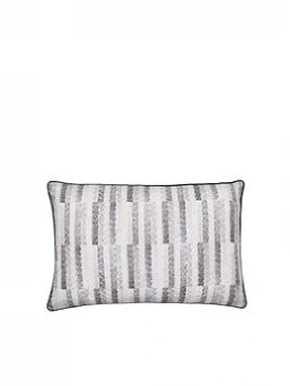 Image of Bedeck of Belfast Dark Blue Cotton Kateri' Cushion - Cushion