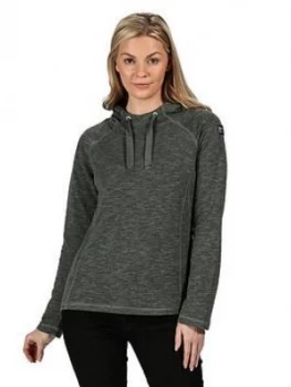 Image of Regatta Carys Fleece Hoodie - Green