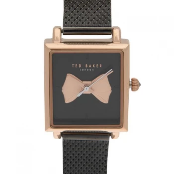 Image of Ted Baker Bow Chain Watch - Black