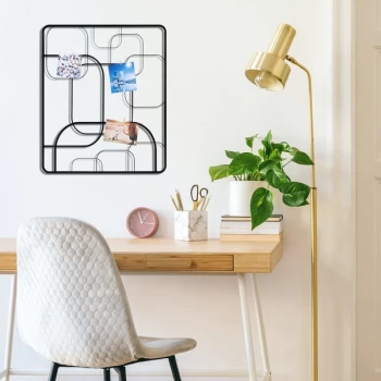 Image of Moodboard 3 - Black Decorative Metal Wall Accessory