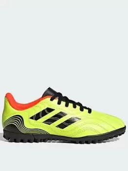 Image of adidas Junior Copa 20.4 Astro Turf Football Boots - Yellow, Yellow, Size 12