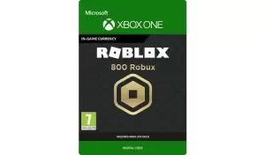Image of Roblox 800 Robux Currency Xbox One