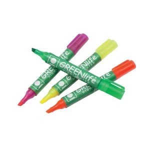 Image of 5 Star Eco Highlighter 1 5mm Line Assorted Wallet 4