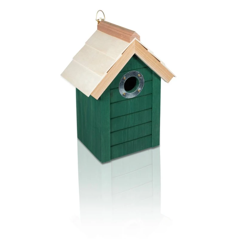 Image of St Helens Wood Bird House in Green Green Unisex