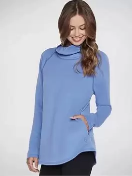 Image of Skechers Skechcloud Tunic, Blue Size M Women
