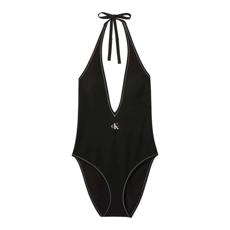 Image of Calvin Klein Calvin Plng Swimsuit Ld62 Black female 8 (XS)
