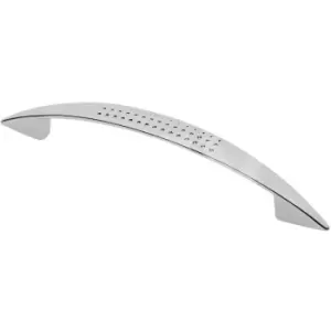 Image of Metal Drawer Cabinet Door Pull Kitchen Handle Cup Bow - Colour Chrome - Pack of 40