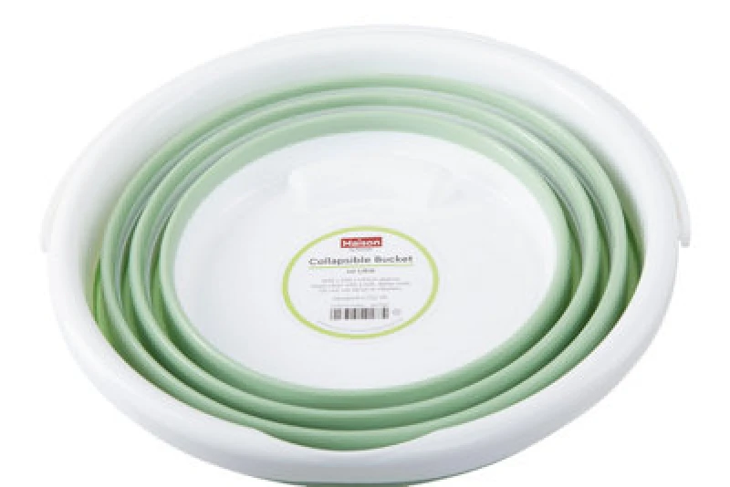 Image of Premier Housewares Averill Collapsible Bucket Green