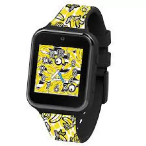 Image of Minions Kid's Black Plastic Strap Watch