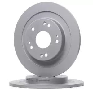 Image of ATE Brake disc HONDA 24.0110-0380.1 42510TV0E00,42510TV0E01 Brake rotor,Brake discs,Brake rotors