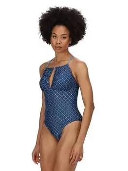 Image of Regatta Regatta Halliday Costume, Navy Print, Size 12, Women