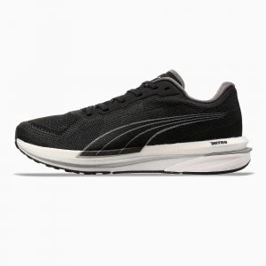 Image of PUMA Velocity Nitro Womens Running Shoes, Black/Silver Size 7 Shoes