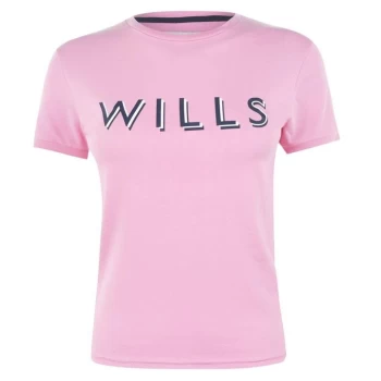 Image of Jack Wills Coffield Modern Ringer T-Shirt - Pink