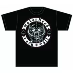 Image of Motorhead Biker Badge Mens T Shirt: XXL