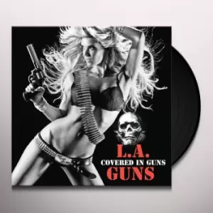 Image of L.A. Guns - Covered In Guns Limited Edition Red Vinyl