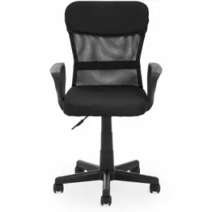 Image of Premier Housewares - Stratford Black and Dark Grey Office Chair