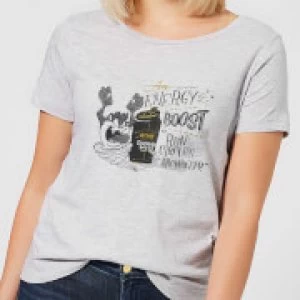 Image of Looney Tunes ACME Energy Boost Womens T-Shirt - Grey - S
