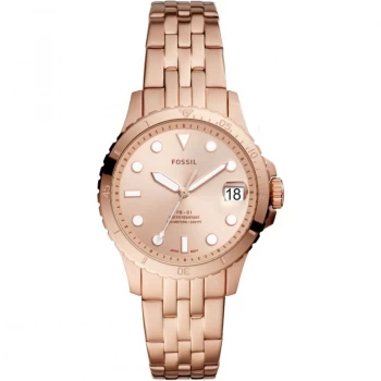 Image of Fossil Rose 'FB - 01 Sports Watch - ES4748 - gold