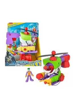 Image of Imaginext Dc Super Friends The Joker Robo Copter Playset