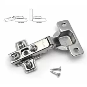 Image of Kitchen Cabinet Door Full Overlay Hinge 35mm with Screws - Pack of 1