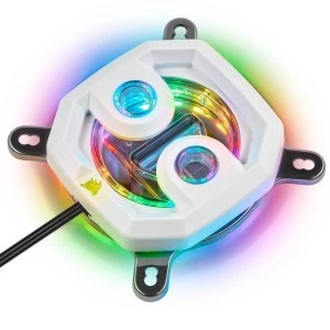 Image of Corsair Hydro X Series XC7 RGB White CPU Water Block - 115X / AM4 (CX-9010005-WW)