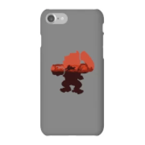 Image of Nintendo Donkey Kong Silhouette Serengeti Phone Case - iPhone 7 - Snap Case - Gloss