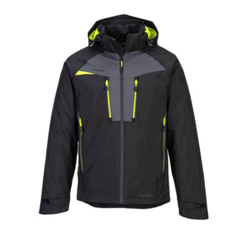 Image of Portwest DX4 3 in 1 Jacket DX465BKRXXXL Colour: Black