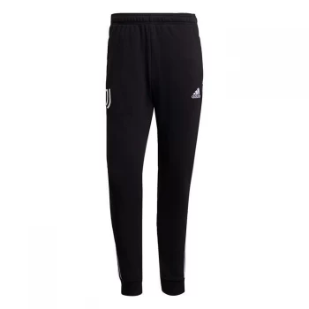 Image of adidas Juventus 3-Stripes Sweat Tracksuit Bottoms Mens - Black / White