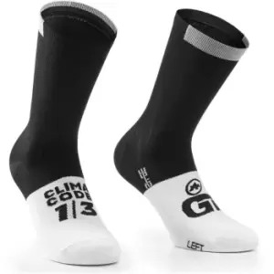 Image of Assos Gt Socks C2 33 - Black