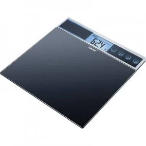 Image of Digital bathroom scales Beurer GS 39 Weight range 150kg Black