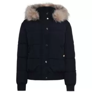 Image of Golddigga Bubble Jacket Ladies - Blue