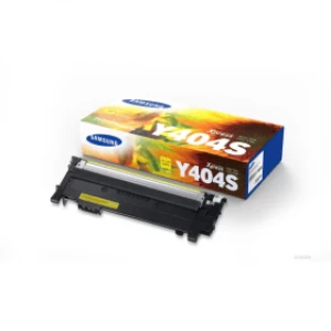Image of Samsung CLT-Y404S Yellow Laser Toner Ink Cartridge (SU444A)