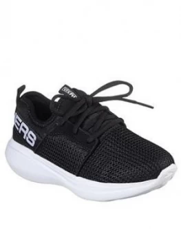 Image of Skechers Boys Go Run 600 Trainers - Black