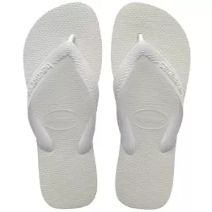 Image of Havaianas Unisex Top Flip Flop White 37/38 (UK5)