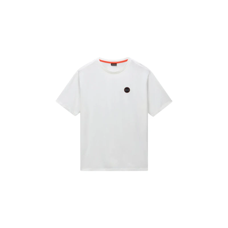 Image of T-Shirt Napapijri S-Badge Blanc Male M