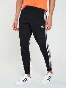 Image of adidas Originals 3 Stripe Pants - Black, Size XS, Men