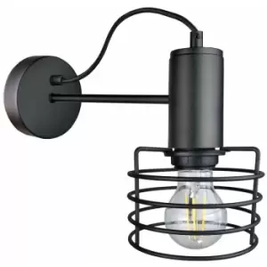 Image of Keter Rune Wall Lamp Black, 25cm, 1x E27