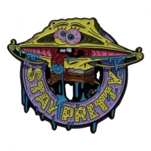 Image of SpongeBob Stay Pretty Limited Edition Pin Badge