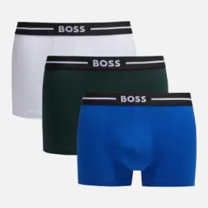Image of BOSS Bodywear Mens 3 Pack Bold Trunks - Open Miscellaneous - M