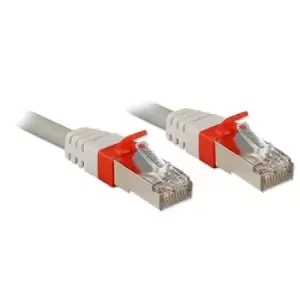 Image of Lindy 2m Cat.6A S/FTP LSZH Cable Grey. Cable length: 2m Cable standard: Cat6a Cable shielding: S/FTP (S-STP) Connector 1: RJ-45 Connector 2: RJ-45