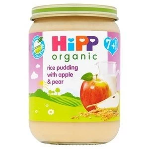 Image of hiPP Organic Rice Pudding Apple +Pear
