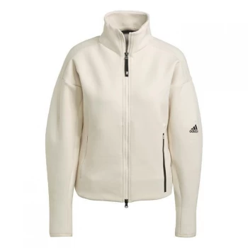 Image of adidas Z.N.E. Sportswear Track Top Womens - Wonder White