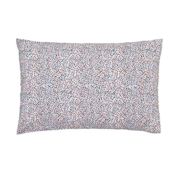 Image of Joules Guinea Fowl Standard Pillowcase Pairs - Chalk