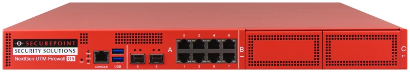 Image of Securepoint RC1000R G5 Security UTM Appliance