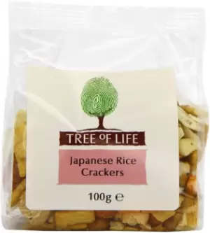 Image of Tree of Life Crackers - Japanese Rice - 100g x 6