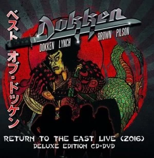Image of Return to the East Live 2016 by Dokken CD Album